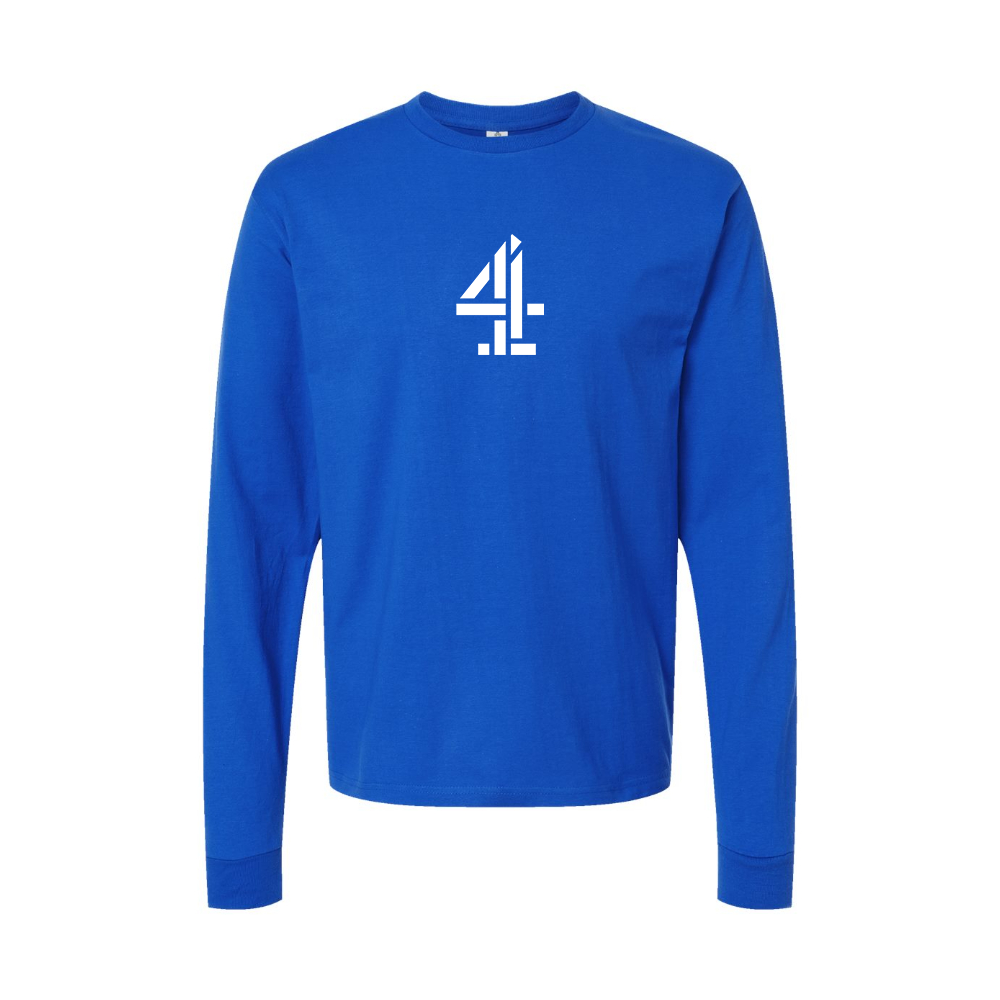 Men's Channel 4 Logo Long Sleeve T-Shirt