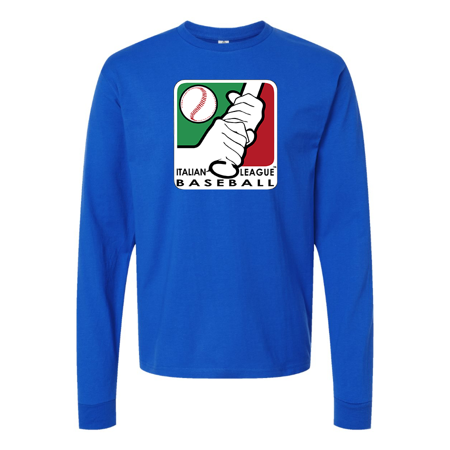 Youth Italian Baseball League Logo Long sleeves