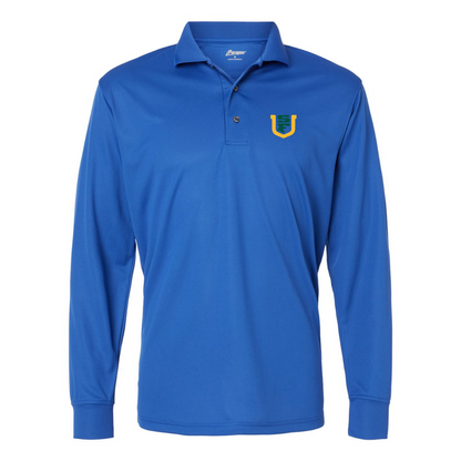 Men's San Francisco Dons Logo Paragon Prescott Long Sleeve Polo