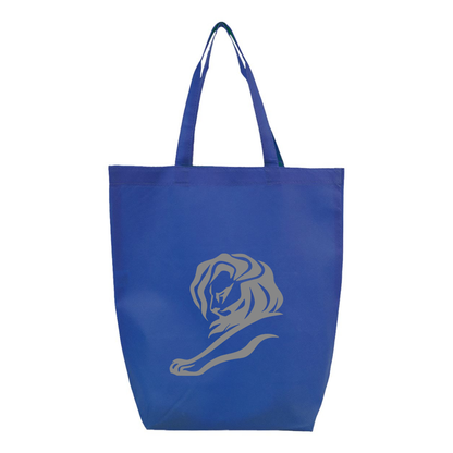 Cannes Lions Q-Tees Non-Woven Gusset Bottom Tote