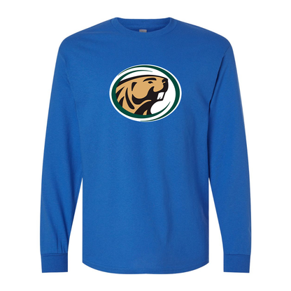 Men's  Bemidji State Beavers Gildan Heavy Cotton Long Sleeve T-Shirt