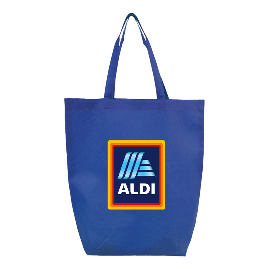 Aldi Logo Q-Tees Non-Woven Gusset Bottom Tote
