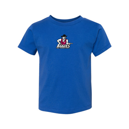 Aggies New Mexico State Logo BELLA  CANVAS Toddler Jersey Tee