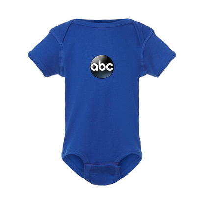 Abc Logo  Rabbit Skins Infant Baby Rib Bodysuit