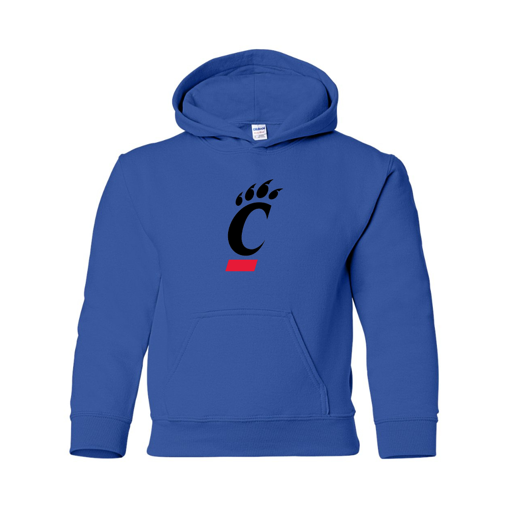 Youth  Cincinnati Bearcats Gildan Heavy Blend  Hooded Sweatshirt