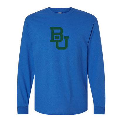 Men's  Baylor Bears Gildan Heavy Cotton Long Sleeve T-Shirt