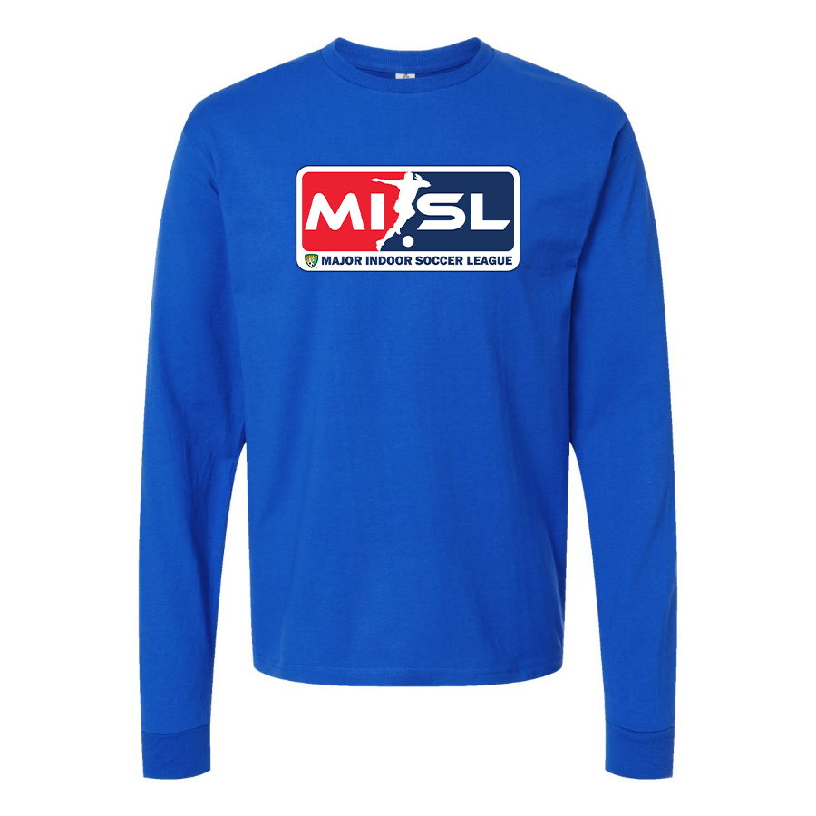 Youth Major Indoor Soccer League  Logo Long sleeves