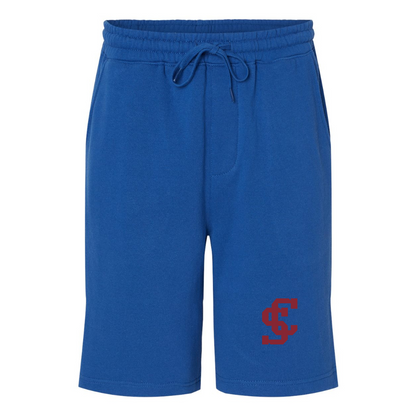 Men's Santa Clara Broncos Logo Independent Trading Co Midweight Fleece Shorts