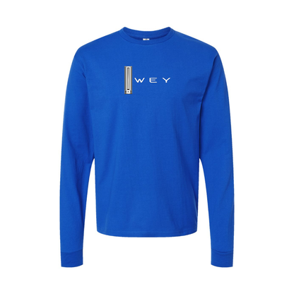 Youth WEY Logo Cotton Long Sleeve T-Shirt