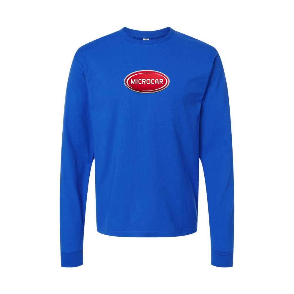 Youth Microcar Logo Cotton Long Sleeve T-Shirt