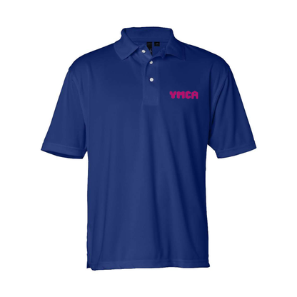 Men's   YMCA Mauve Sierra Pacific Moisture Free Mesh Polo