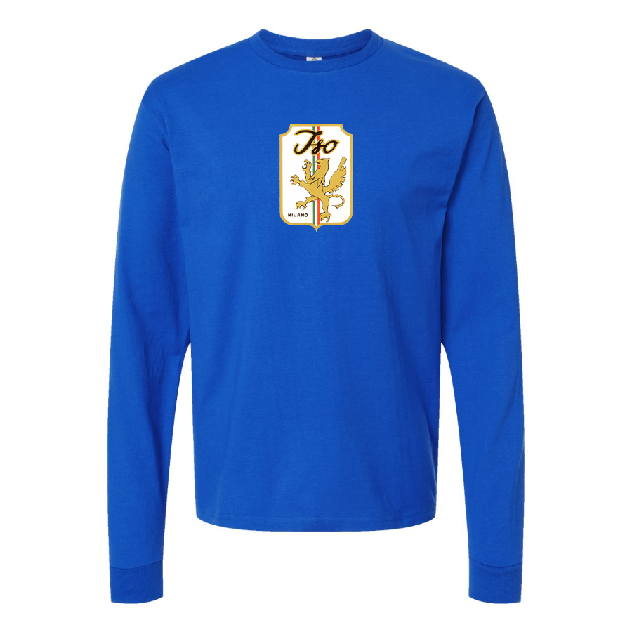 Men's  Iso Logo Cotton Long Sleeve T-Shirt