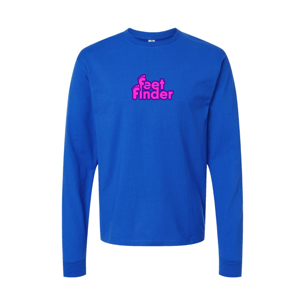 Men's FeetFinder Logo Long Sleeve T-Shirt