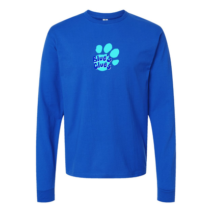 Men's Blues Clues Logo Long Sleeve T-Shirt
