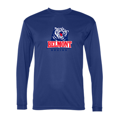 Men's  Belmont Bruins   Performance Long Sleeve T-Shirt