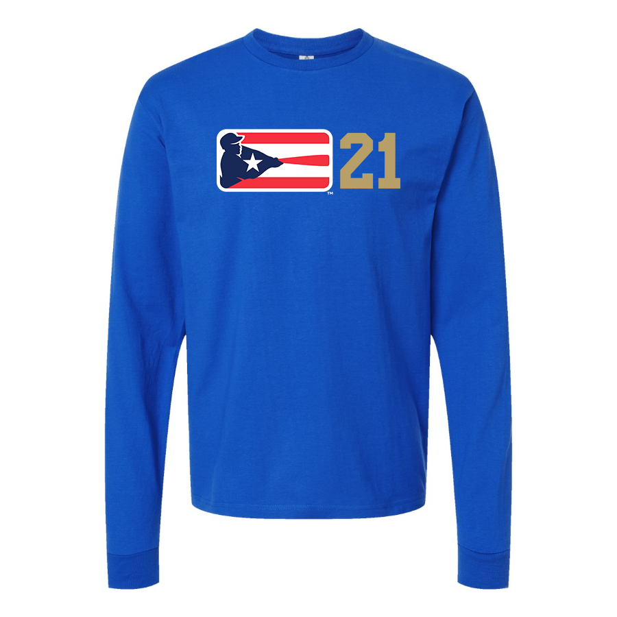 Youth  Liga de Beisbol Profesional Roberto Clemente Logo Long sleeves