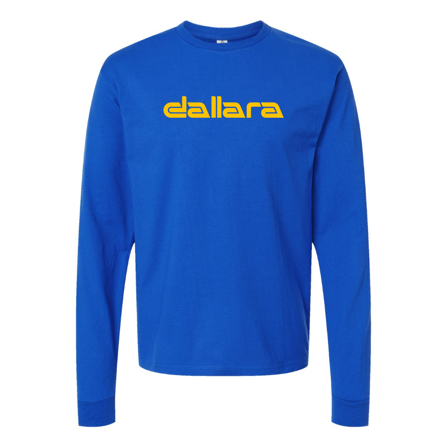 Men's Dallara Logo Cotton Long Sleeve T-Shirt