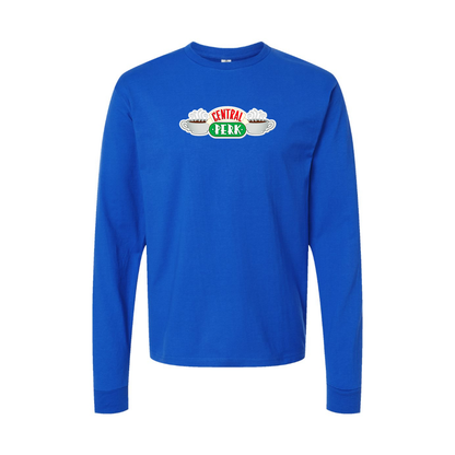 Men's Central Perk Logo Long Sleeve T-Shirt