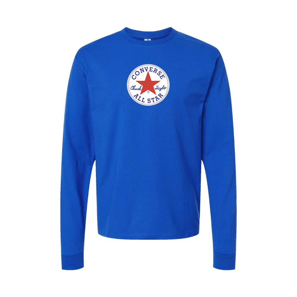 Youth Chuck Taylor All Star Logo Cotton Long Sleeve T-Shirt
