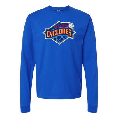 Youth Brooklyn Cyclones  Logo Long sleeves