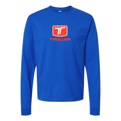 Youth Troller Logo Cotton Long Sleeve T-Shirt