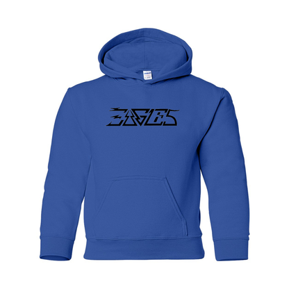 Youth Eagles Gildan Heavy Blend  Hooded Sweatshirt