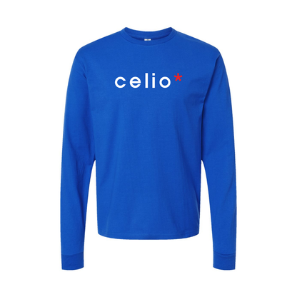Youth Celio Logo Cotton Long Sleeve T-Shirt