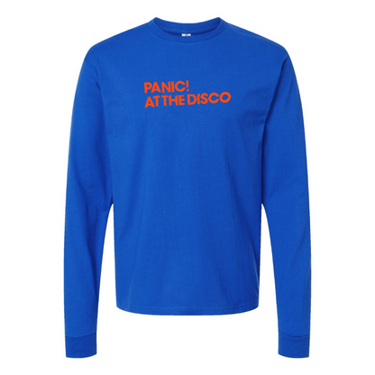 Men's Panic! At The Disco Logo Long Sleeve T-Shirt