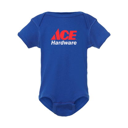ACE Hardware Logo Rabbit Skins Infant Baby Rib Bodysuit