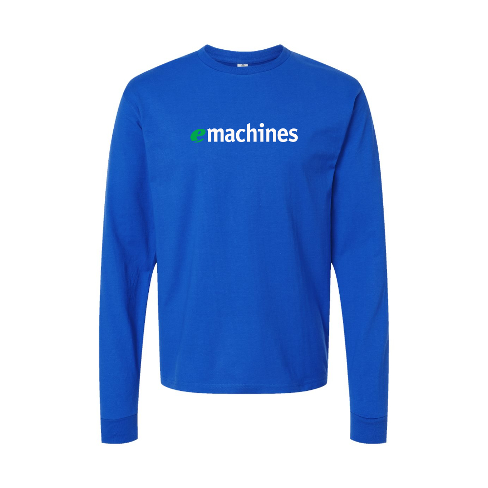 Youth eMachines Logo Cotton Long Sleeve T-Shirt
