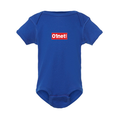 01net Logo  Rabbit Skins Infant Baby Rib Bodysuit