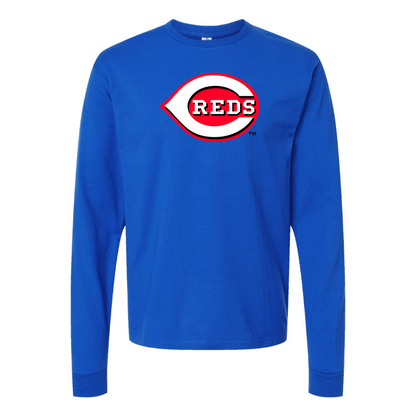 Youth Cincinnati Reds Logo Long sleeves