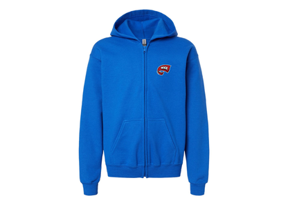 Gildan Heavy Blend Youth Western Kentucky Hilltoppers Full Zip Hooded Sweatshirt