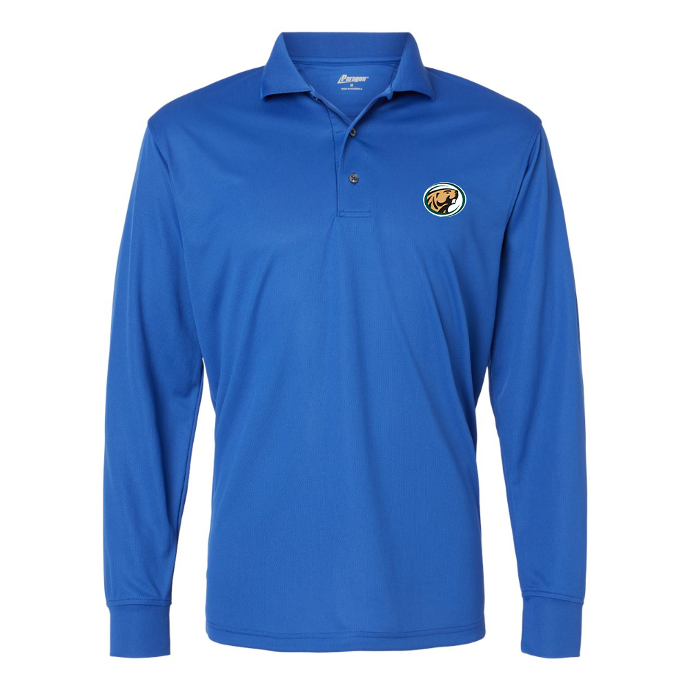 Men's   Bemidji State Beavers Paragon Prescott Long Sleeve Polo