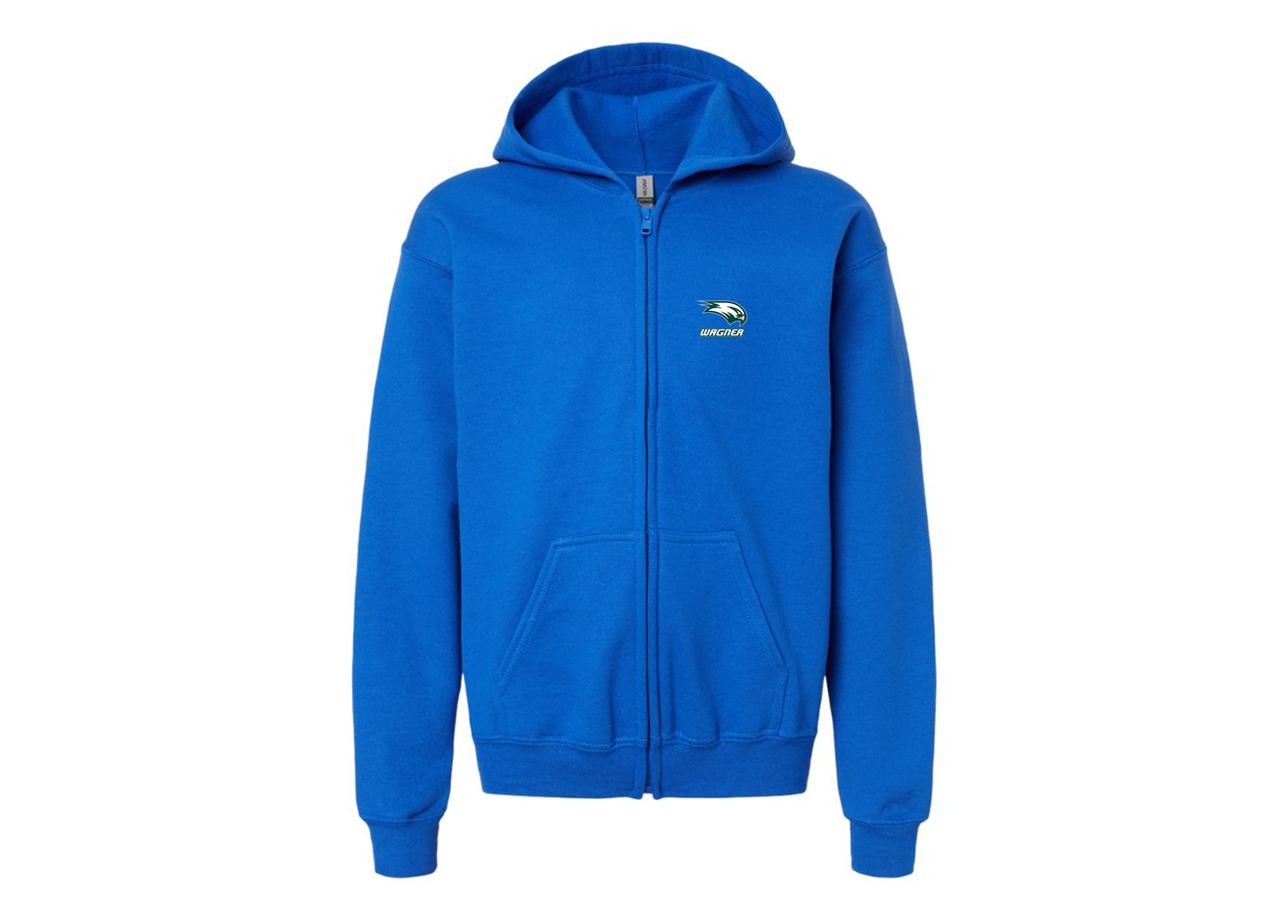 Gildan Heavy Blend Youth Wagner Seahawks Full Zip Hooded Sweatshirt