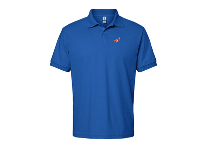 Men's NRJ 12 Logo Gildan Dry Blend Jersey Polo