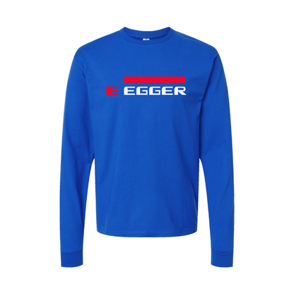 Men's Egger Logo Long Sleeve T-Shirt