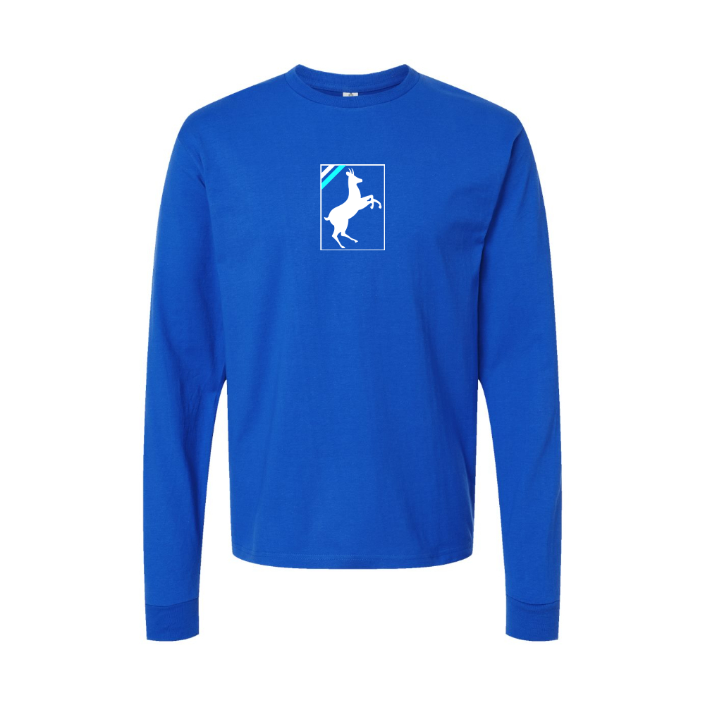 Youth Auverland Logo Cotton Long Sleeve T-Shirt