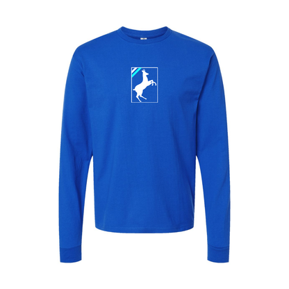 Youth Auverland Logo Cotton Long Sleeve T-Shirt