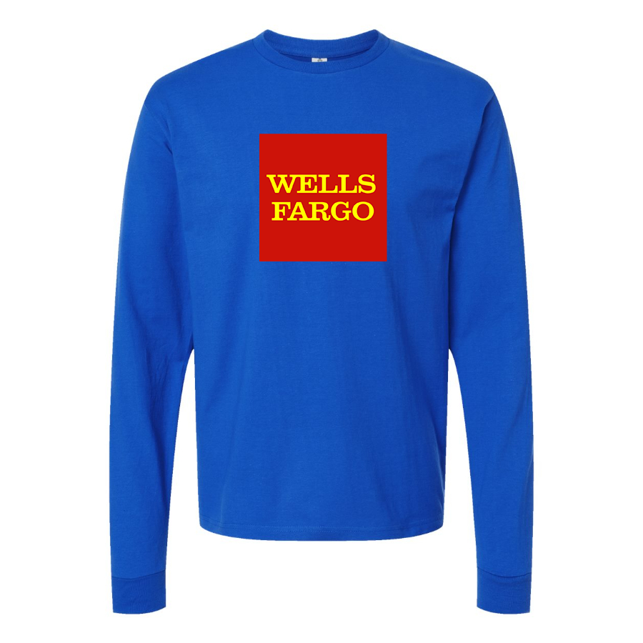 Men's Wells Fargo Logo Long Sleeve T-Shirt