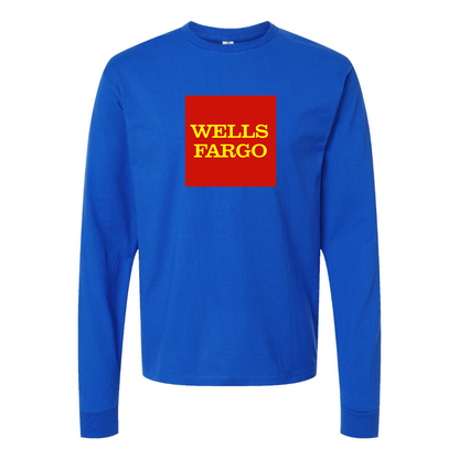 Men's Wells Fargo Logo Long Sleeve T-Shirt