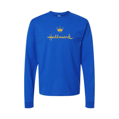 Men's Hallmark golden logo Long Sleeve T-Shirt