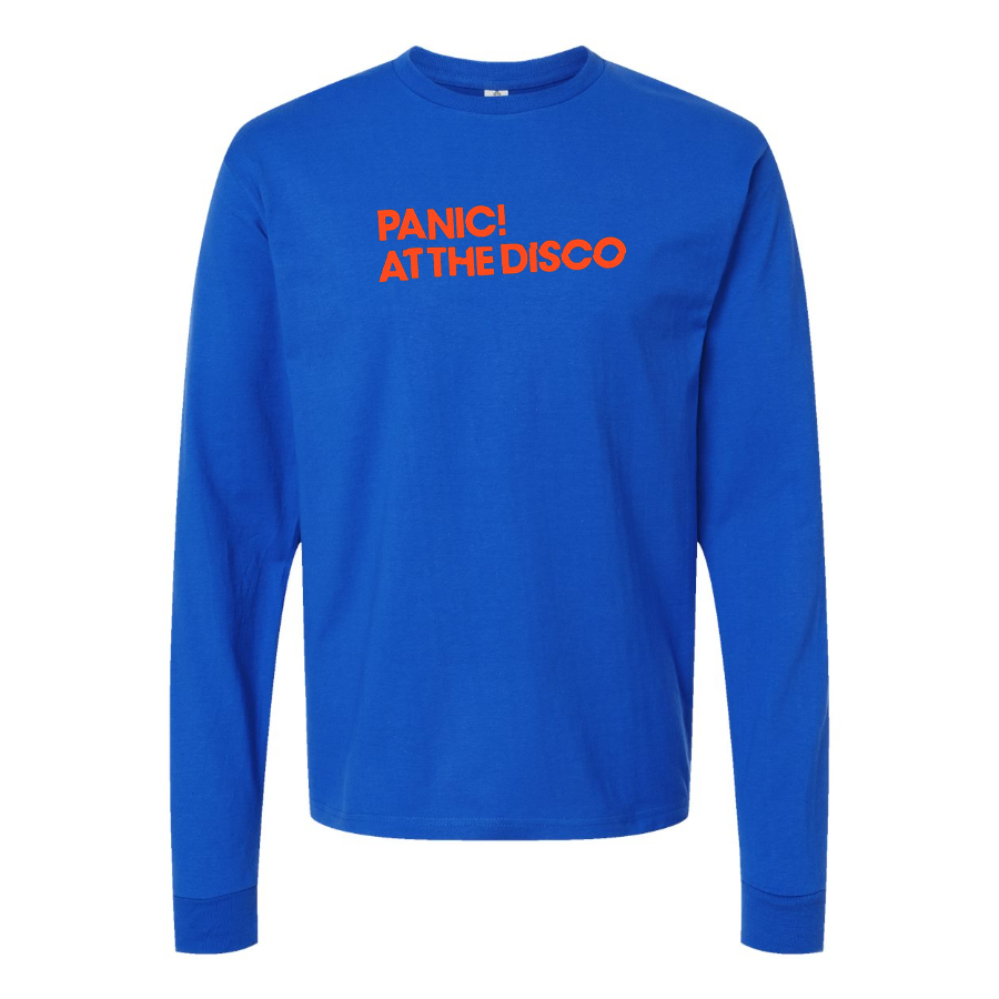 Youth Panic! At The Disco Logo Cotton Long Sleeve T-Shirt