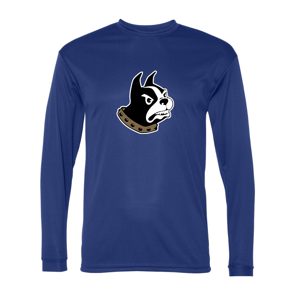 Men's Woffrd Terriers Performance Long Sleeve T-Shirt