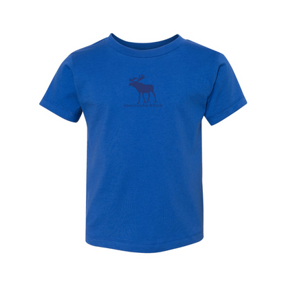 Abercrombie & Fitch Moose Logo BELLA  CANVAS Toddler Jersey Tee