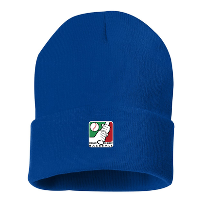 Italian Baseball League Logo Beanie Hat
