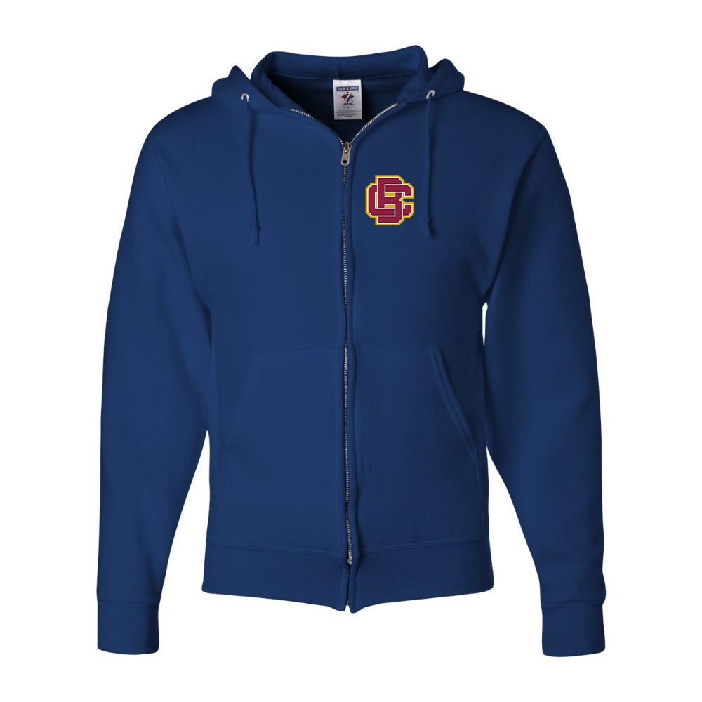 Men's  Bethune Cookman Wildcats JERZEES NuBlend Full-Zip Hooded Sweatshirt