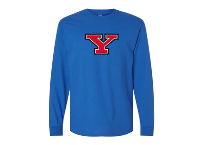 Men's Youngstown State Penguins Gildan Heavy Cotton Long Sleeve T-Shirt