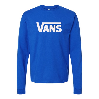 Men's Vans Logo Long Sleeve T-Shirt