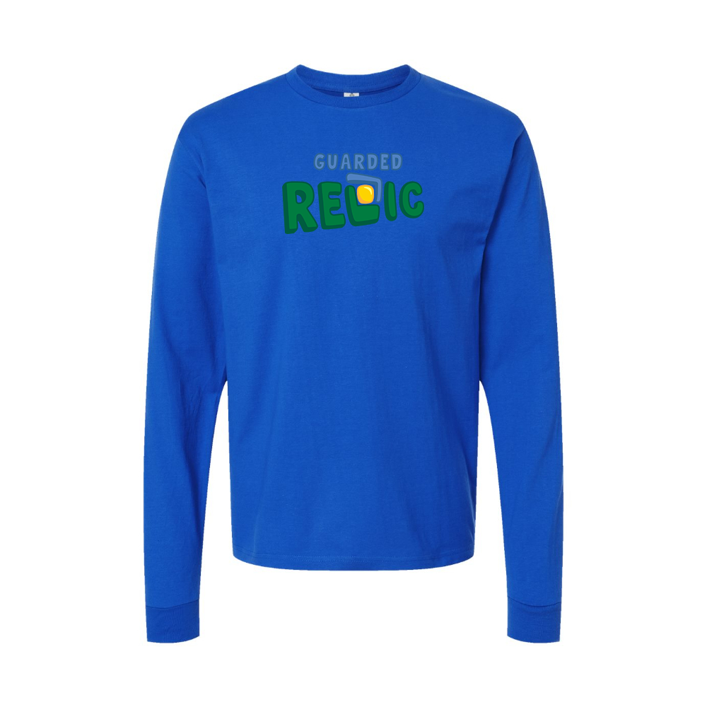 Youth Guarded Relic Logo Cotton Long Sleeve T-Shirt
